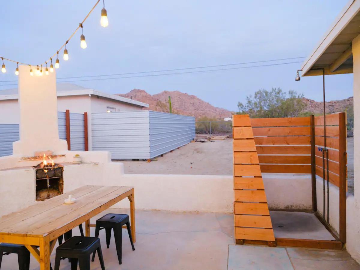 The Zen - Outdoor Shower, Gas Fireplace, Walkable To Shops & Restaurants Joshua Tree Dış mekan fotoğraf